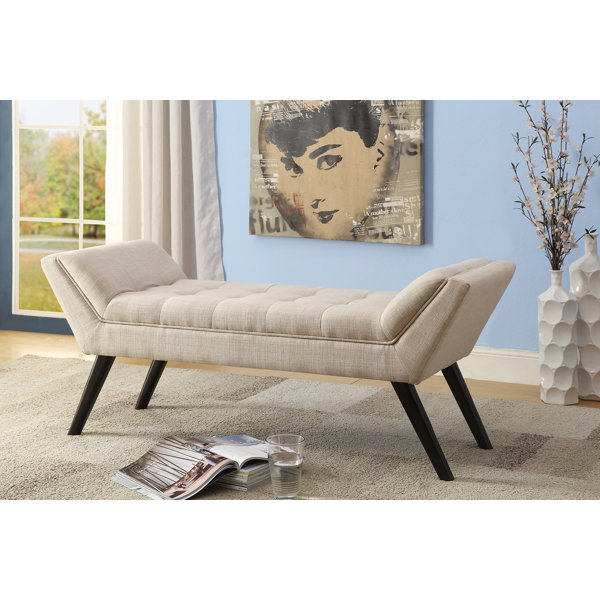 Wholesale Interiors Baxton Studio Upholstered Bench & Reviews Wayfair
